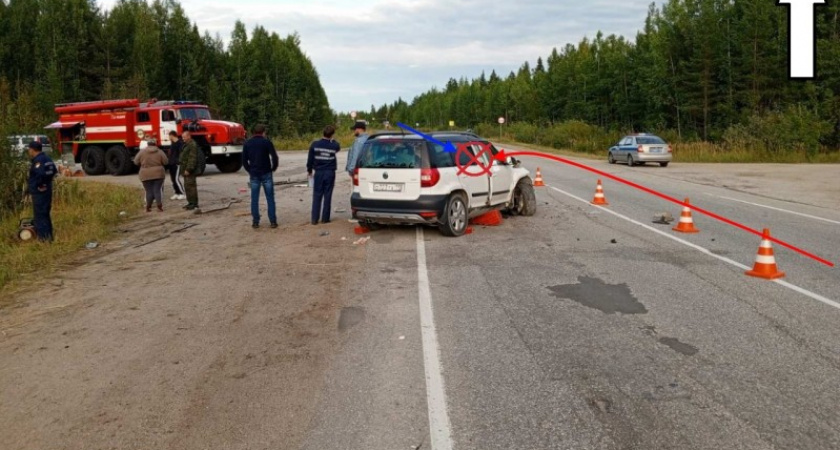 На трассе Сыктывкар - Ухта погиб пассажир авто