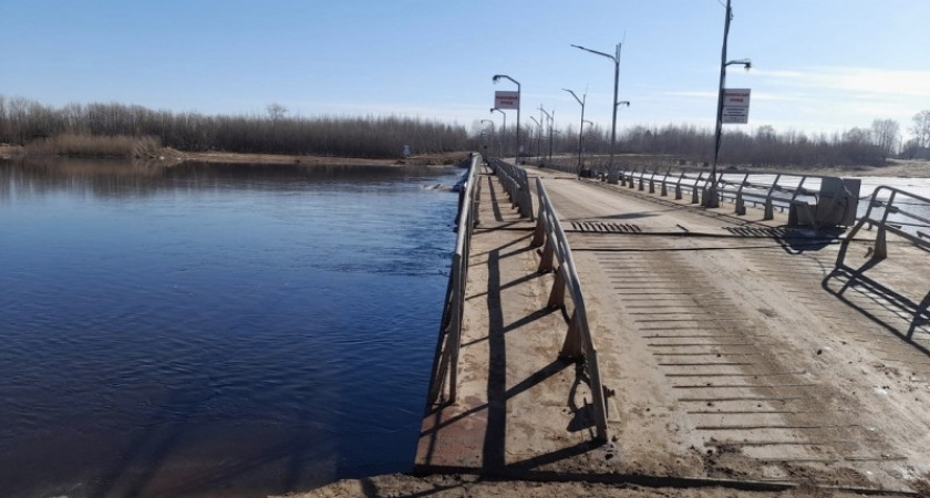 В Коми демонтируют один из мостов