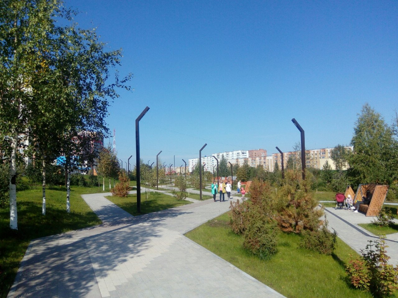 В Ухте стало одним парком больше: открыта Набережная Газовиков (фото)