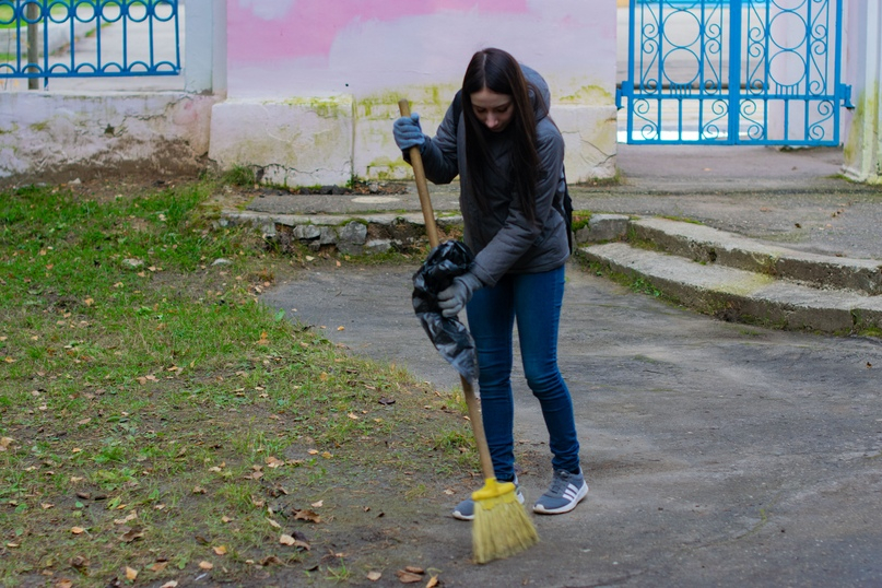 Ухтинцы очистили Детский парк от мусора (фото)