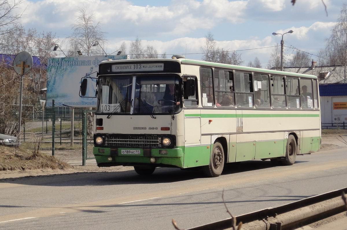 Автобус Сосногорска в будние и выходные дни будет ездить по одному расписанию