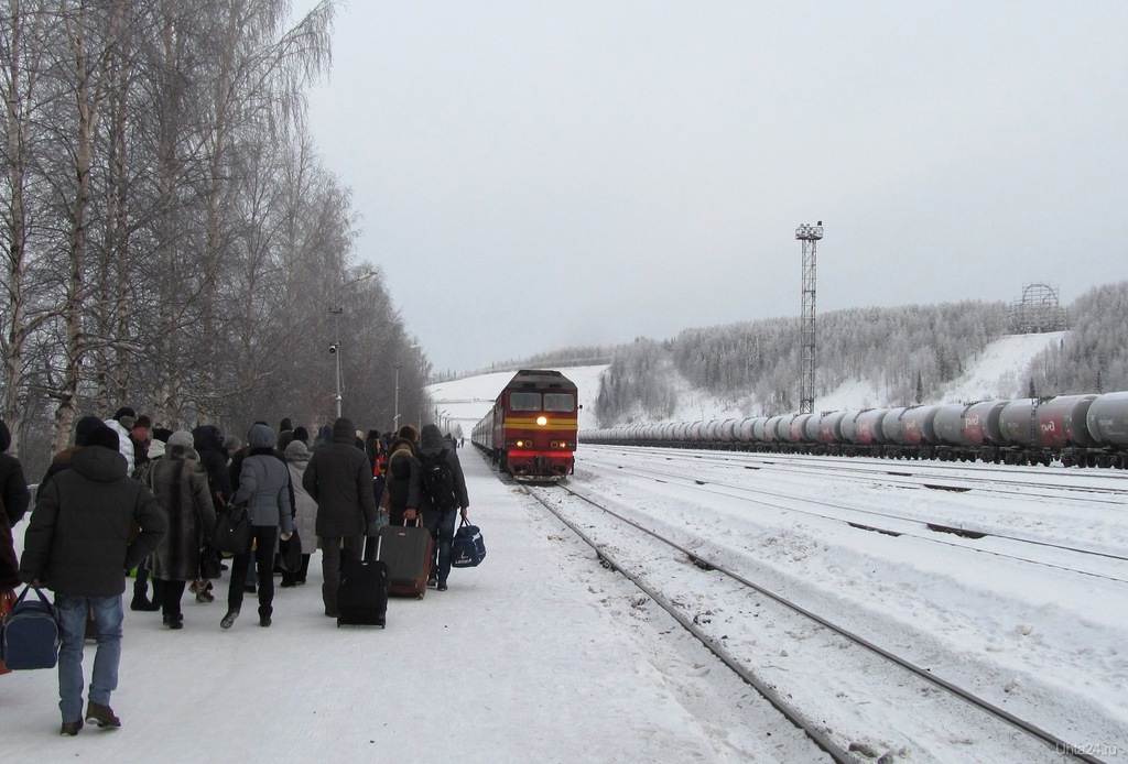 В Коми временно изменится расписание поездов
