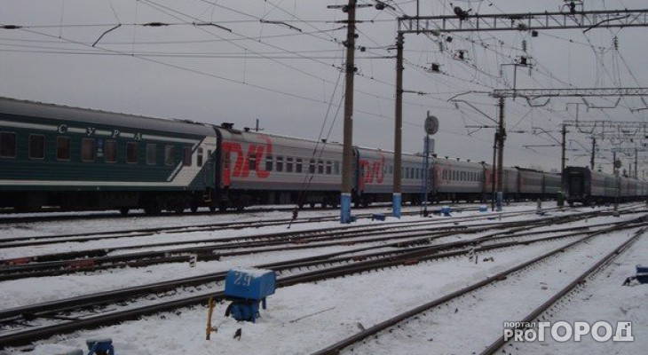 В РЖД изменили график движения поезда из Сосногорска