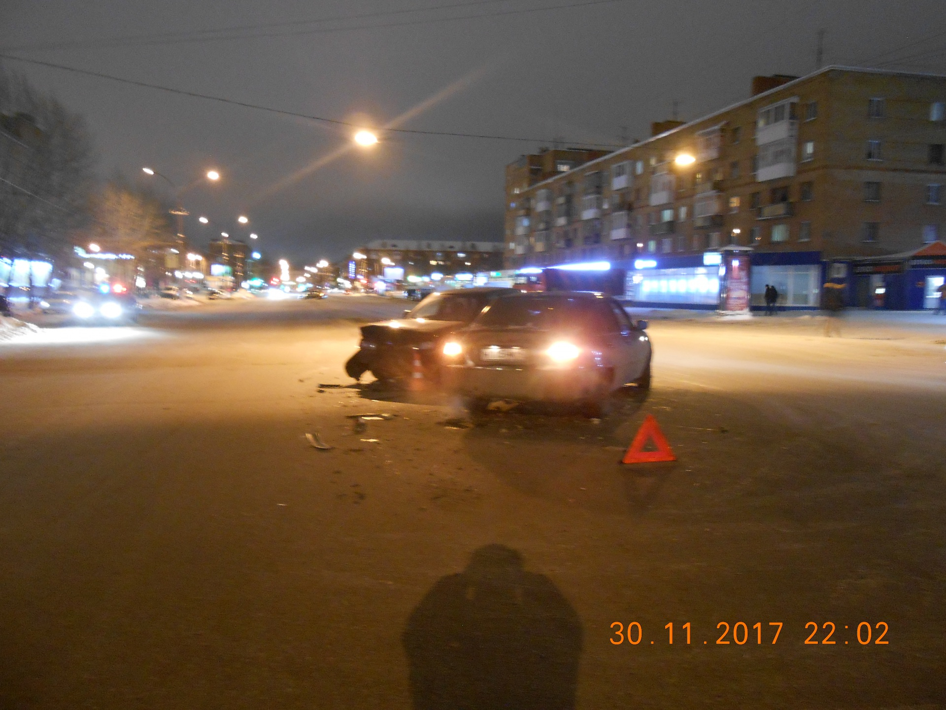 В Ухте столкнулась два авто: водитель иномарки в больнице
