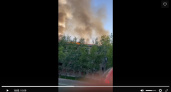  В столице Коми горело расселенное общежитие на Октябрьском проспекте