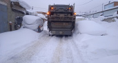 В Республике Коми мусоровозы застревают в снежной каше