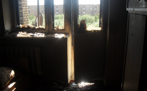 В Коми на пожаре в жилом доме погиб мужчина (фото)