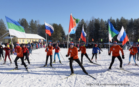 В Сосногорске из-за мороза перенесли "Лыжню России"